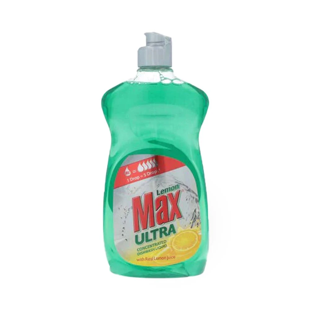 Lemon Max Dishwash Liquid Ultra Lemon Green 500ml
