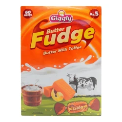 Giggly Butter Fudge Butter Milk Rs.5/- 50 pieces Box