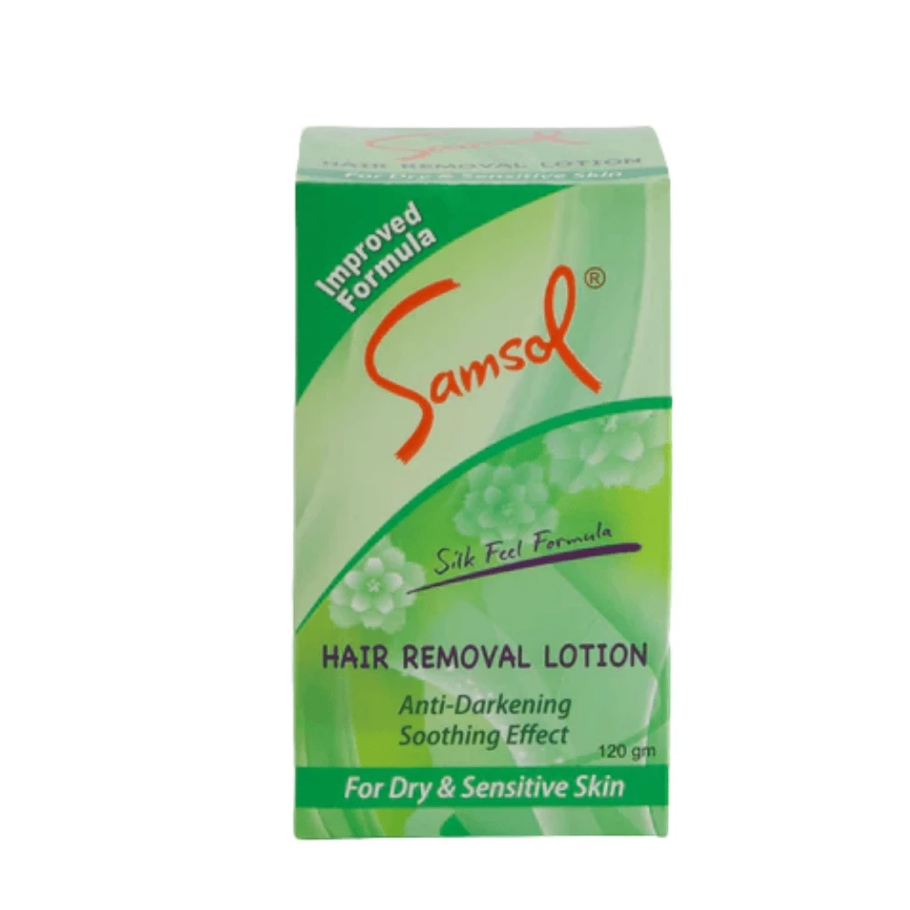 Samsol Hair Removal Silk feel Formula For Dry Skin 80gm