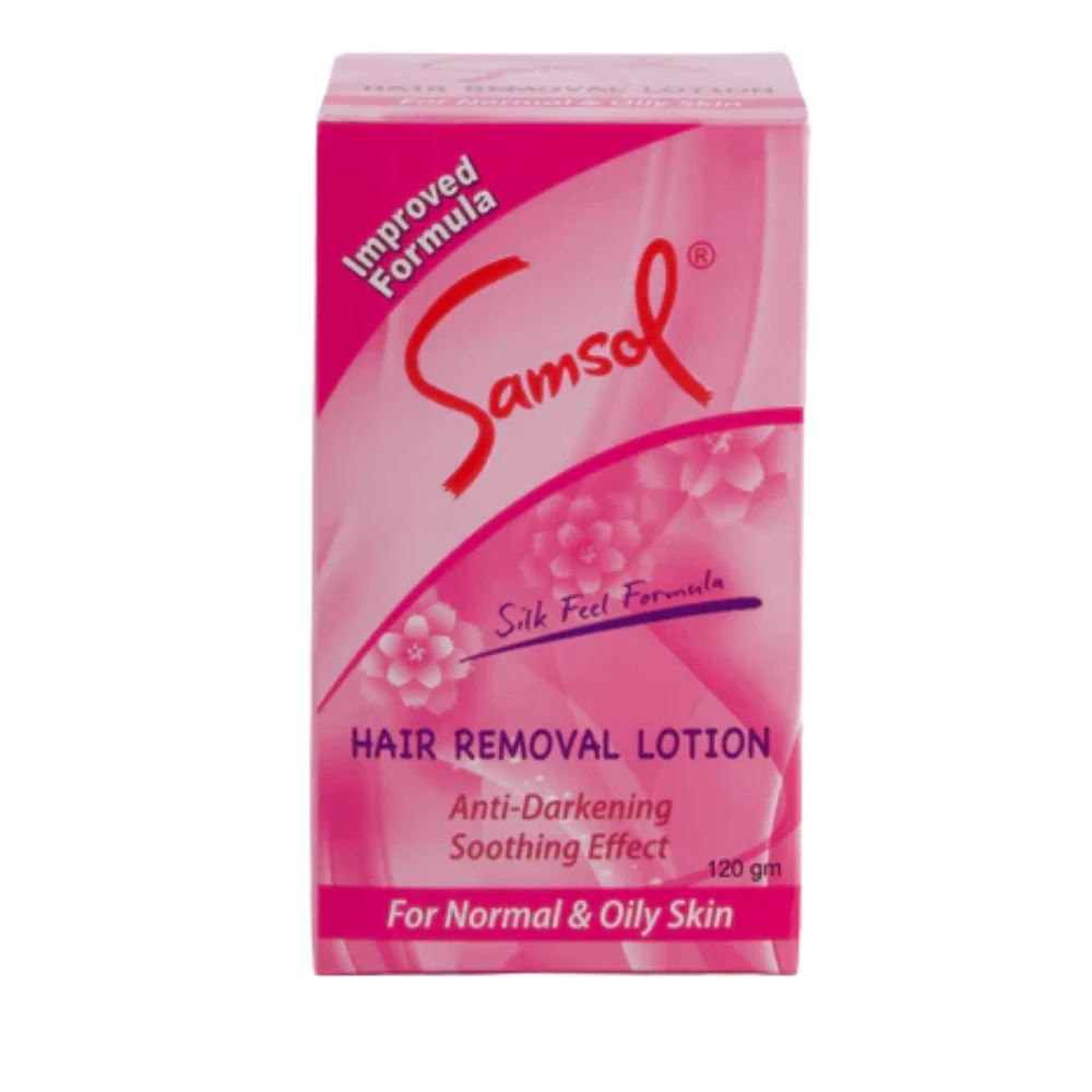 Samsol Hair Removal Silk feel Formula For Normal Skin 80gm