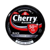 Cherry Blossom Black Shoes Polish Tin 42ml