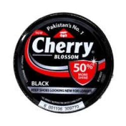 Cherry Blossom Black Shoes Polish Tin 42ml