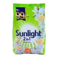 Sunlight 2 in 1 Lemon Fresh Washing Powder Rs.99
