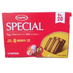 Mayfair Special Chocolate 12 Packs Half Rolls Rs.20 Box