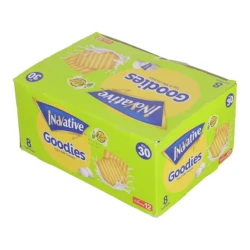 Inovative Goodies Egg & Milk Cookies 8 Half Rolls Box