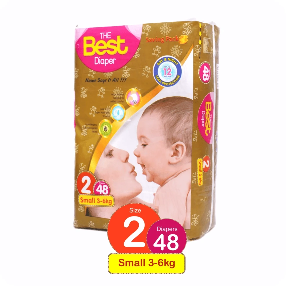 Best Baby Diaper Size 2  3-6kg 48-PCS Packs