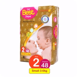 Best Baby Diaper Size 2  3-6kg 48-PCS Packs