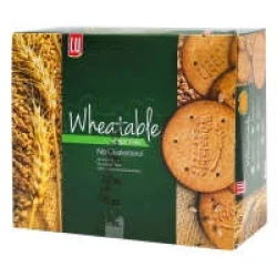 LU Wheatable Sugar Free Biscuits 6 Snack Packs Box