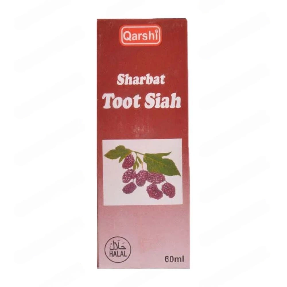 Qarshi Sharbat Toot Siah 60ml