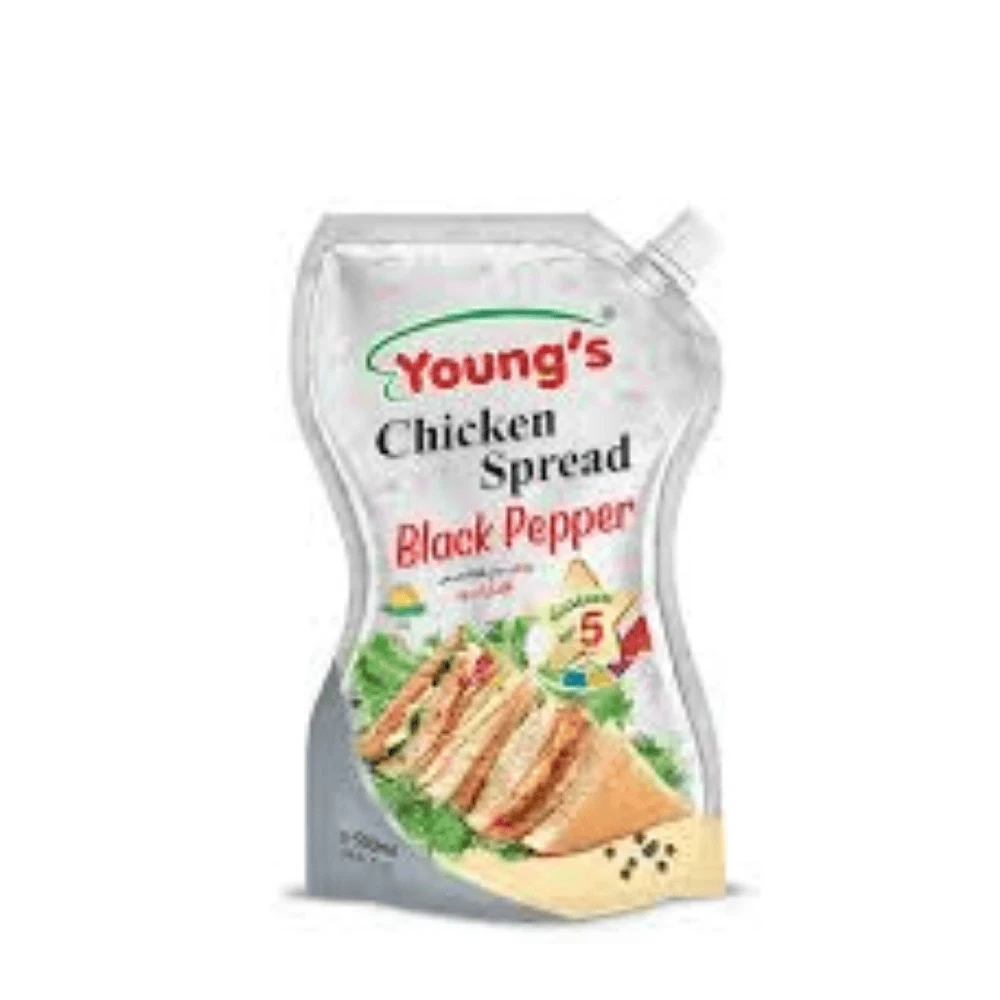 Youngs Chicken Spread Black Pepper 500ml