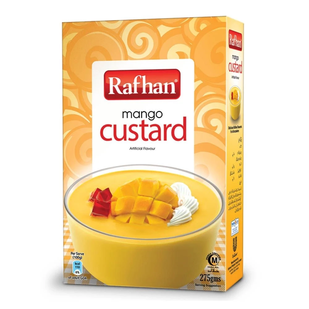 Rafhan Custard Powder Mango 275gm