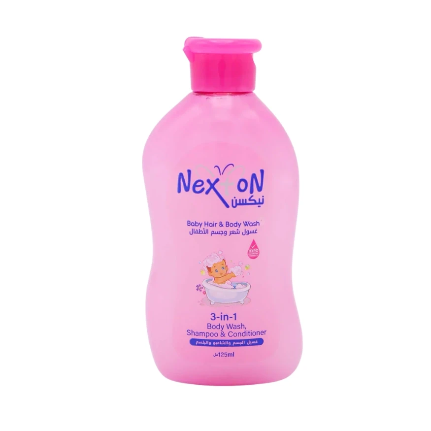 Nexton Baby Hair & Body Wash 3-in-1 125ml