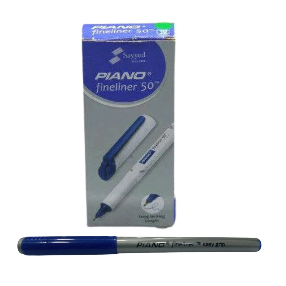 Piano Fineliner 50 Pointer Black10 Pcs
