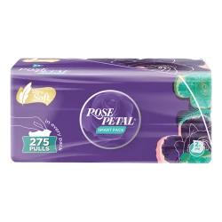 Rose Petal Soft Pack 275 Pulls x 2Ply