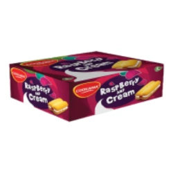 Cookania Raspberry and Cream Biscuits 6 Packs Box Rs 40