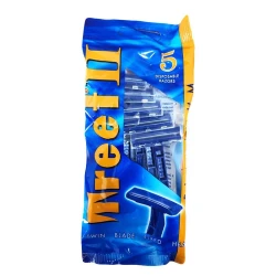 Treet  II Twin Blade Disposable Razo 5 Pcs