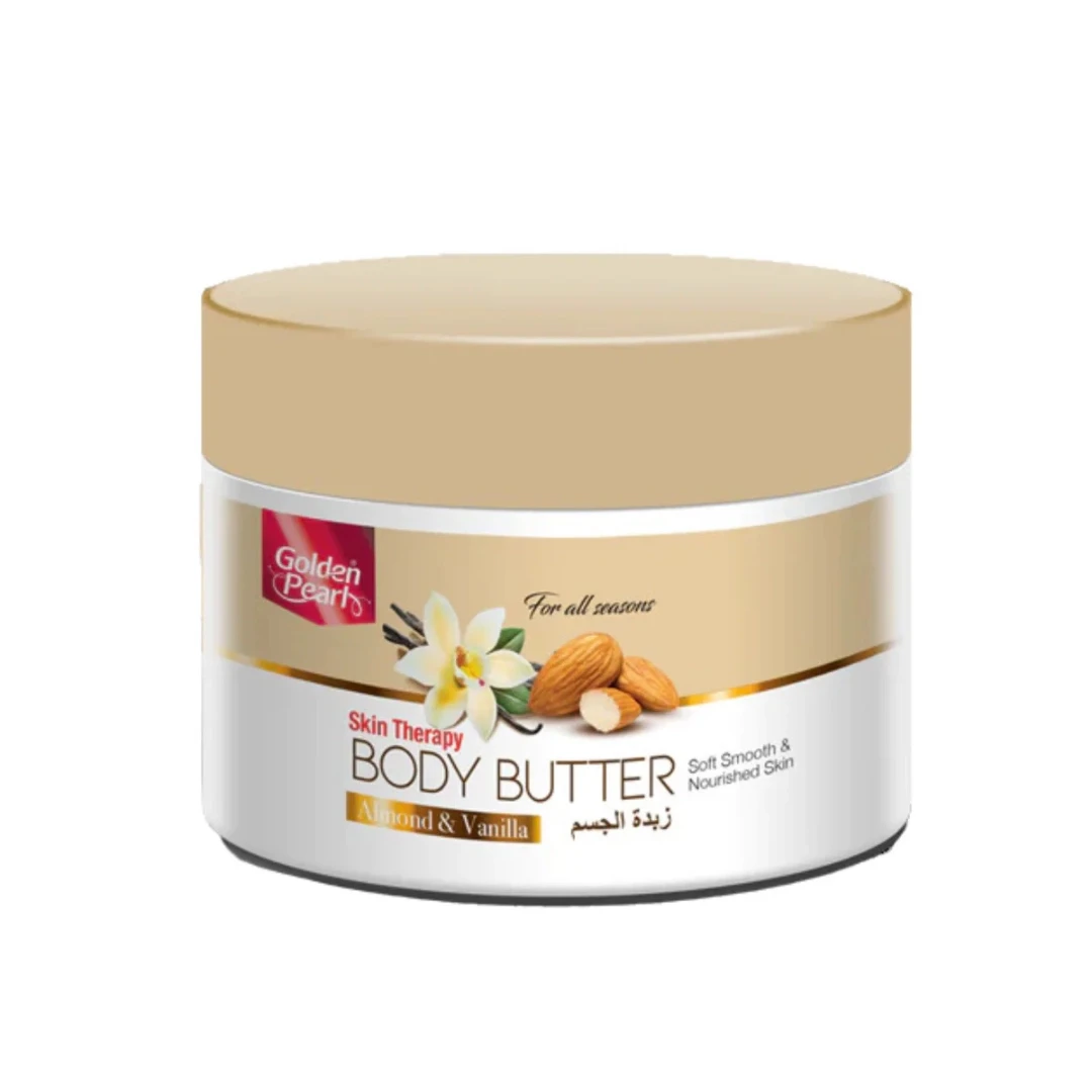 Golden Pearl Skin Therapy Almond & Vanilla Body Butter 200ml
