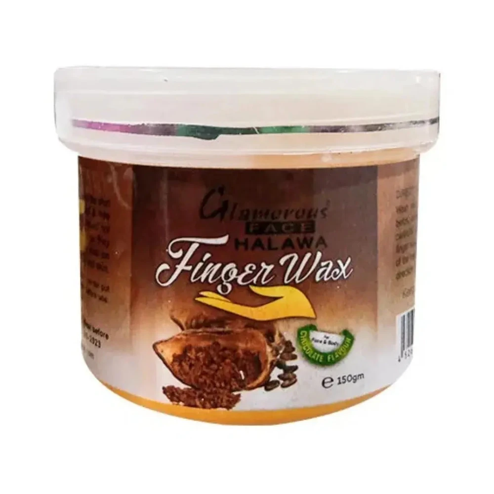 Glamorous Face Halawa Finger Wax Chocolate Flavour 150g