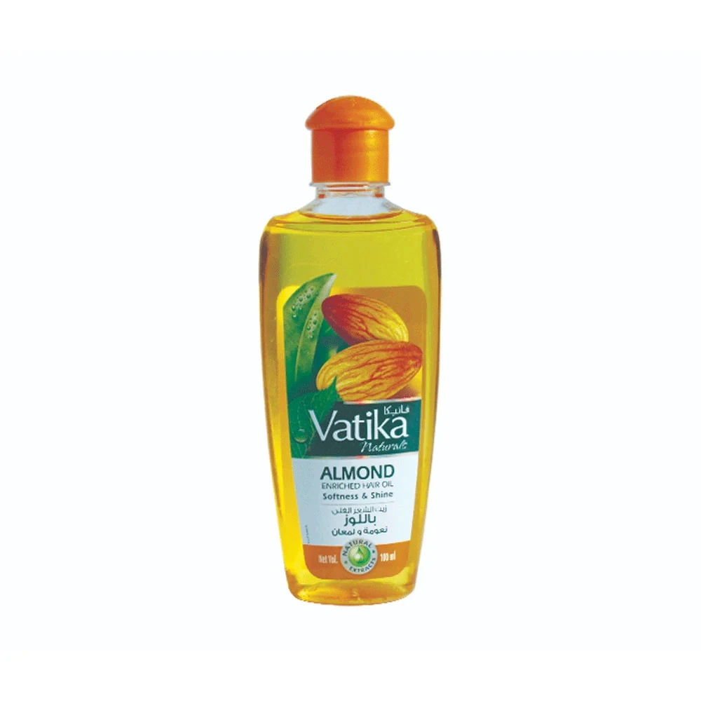 Vatika Natural Almond Enriched Hair Oil Softness & Shine 100ml