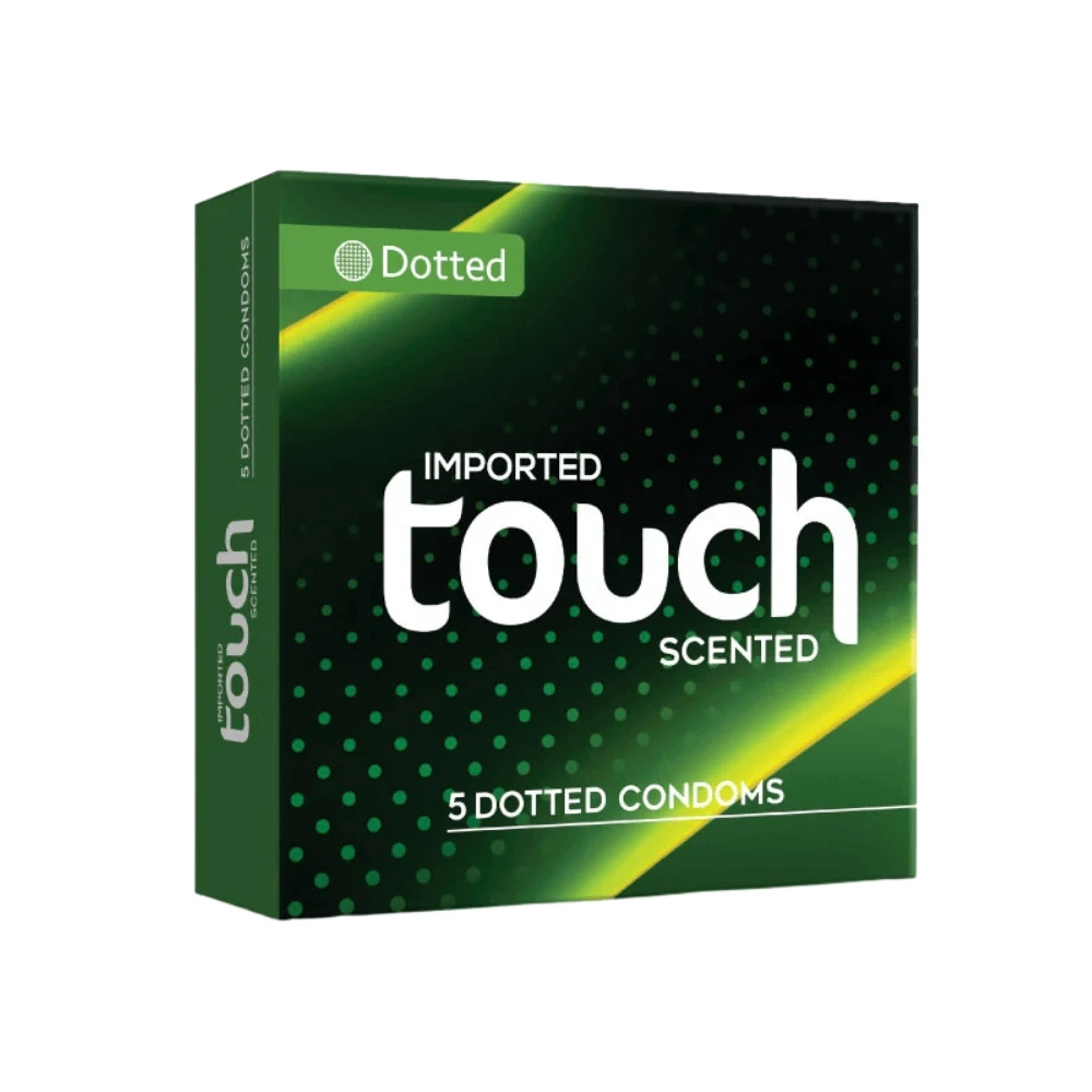 Touch imported Scented 5 Dotted Condoms