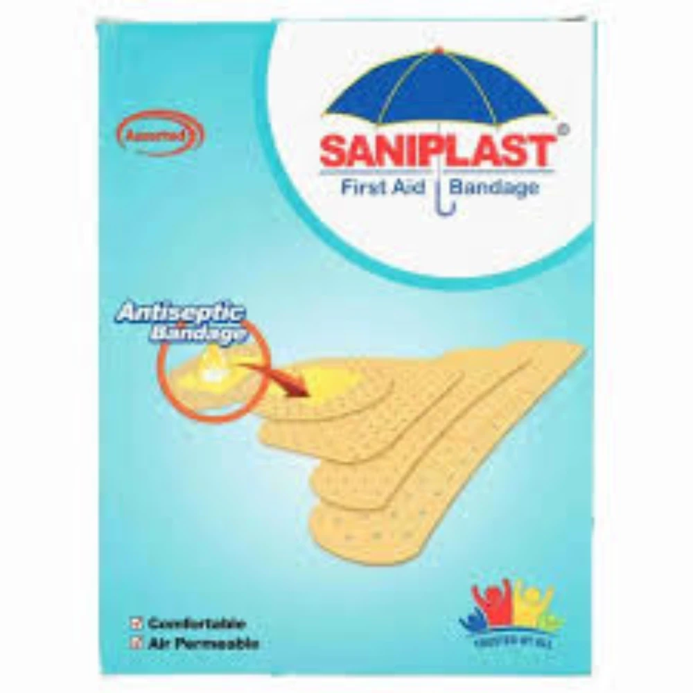 Saniplast Antiseptic Bandage 4 in 1 Assorted 20 Strips