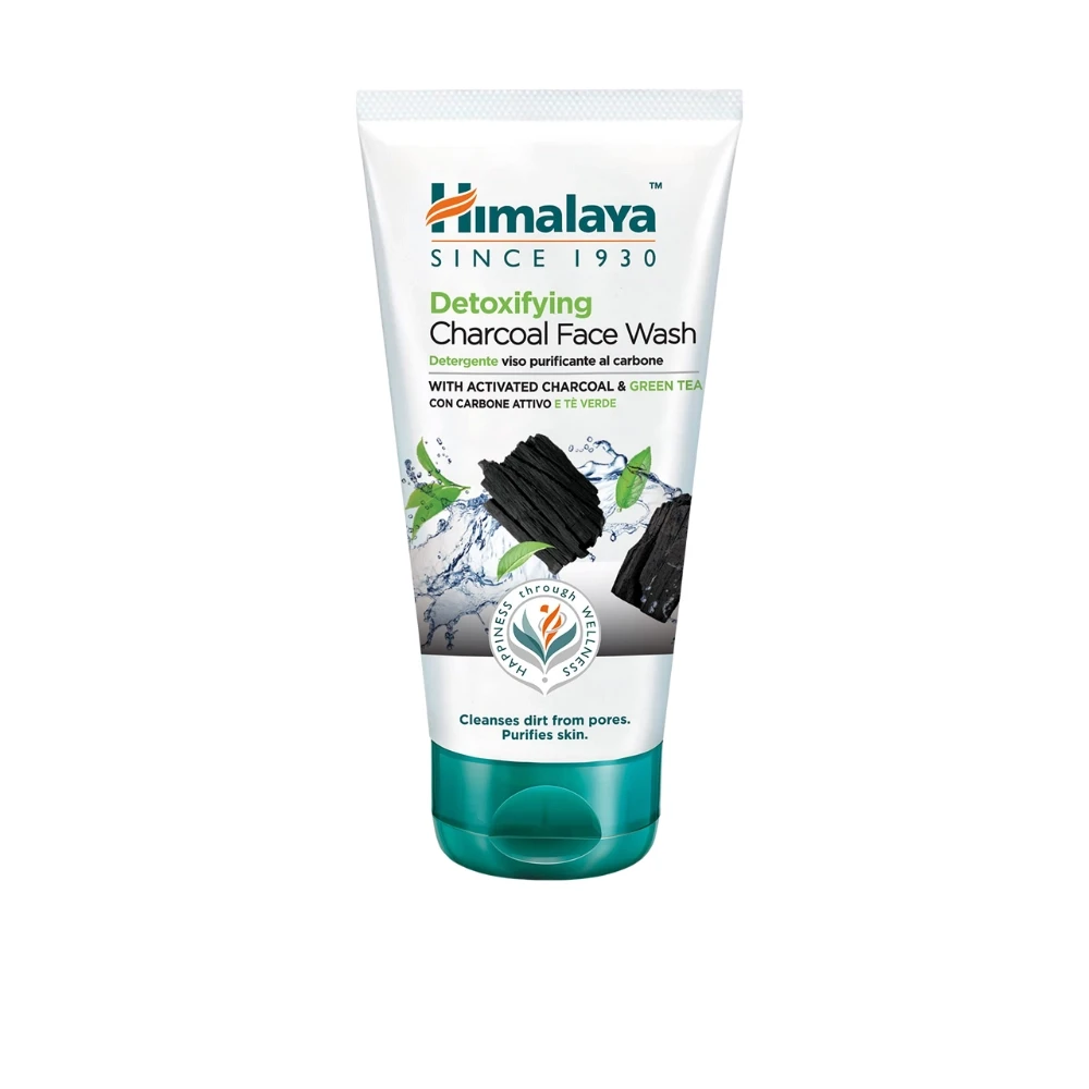 Himalaya Detoxifying Charcoal Face Wash With Activated Charcoal & Green Tea 100ml