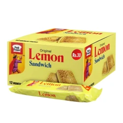 Peek Freans Lemon Sandwich 12 Munch Packs Box Rs 30