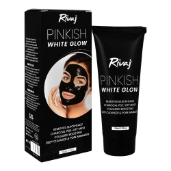 Rivaj Pinkish White Glow Charcoal Peel-Off Mask 100ml