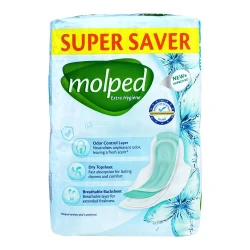 Molped Maxi Thick Hygiene Shield Long Pads 30 Pads