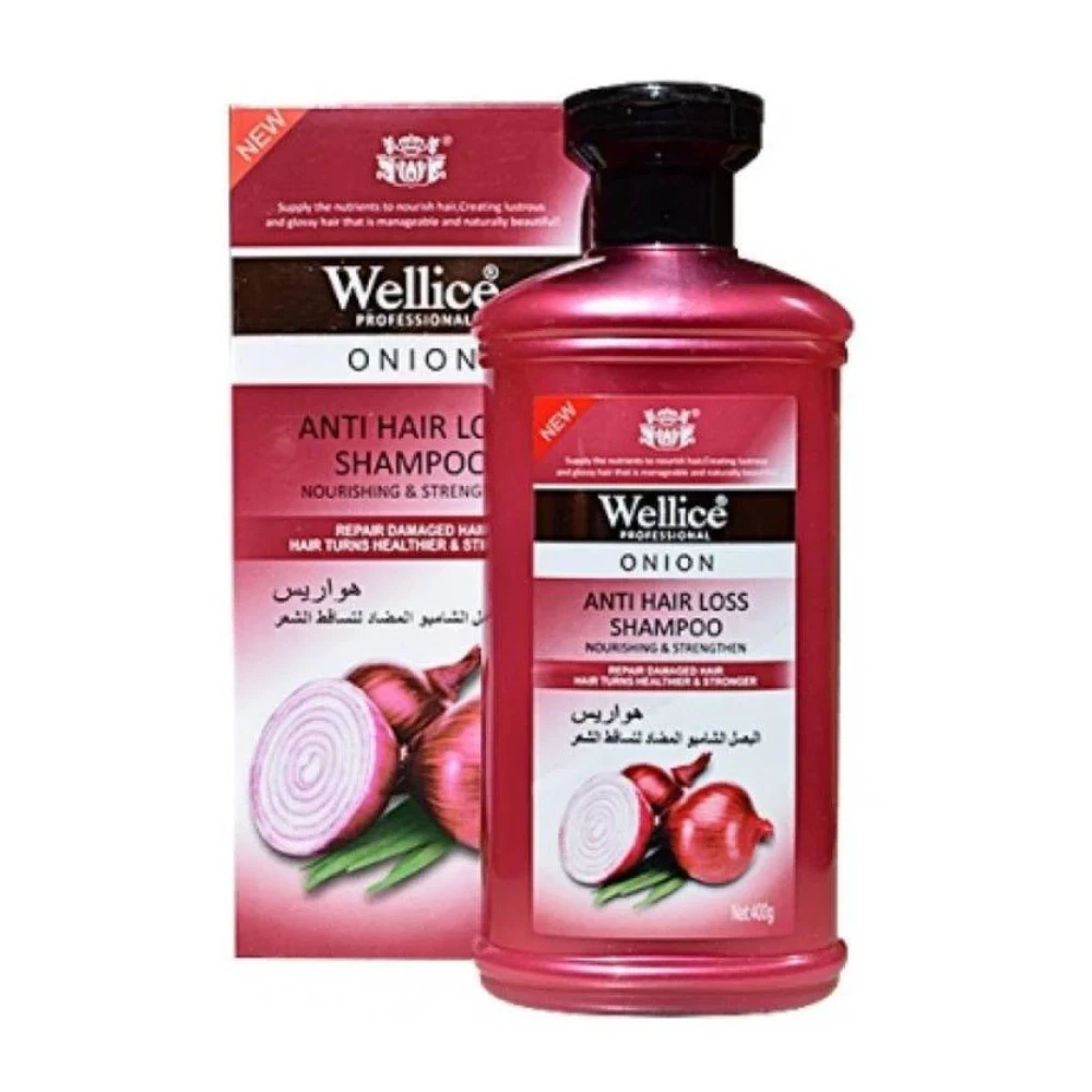 Wellice Onion Anti Hair Loss Shampoo 400gm