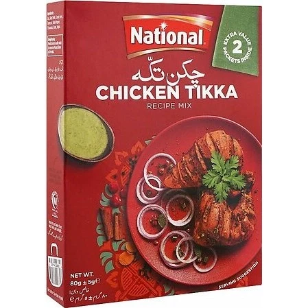 National Chicken Tandoori Recipe Mix 80gm
