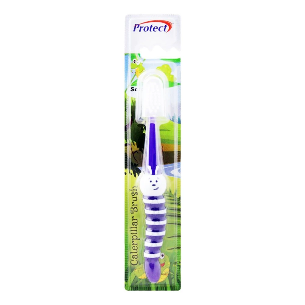 Protect Caterpillar Soft Toothbrush