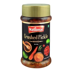 National Crushed Pickle In Oil 750gm