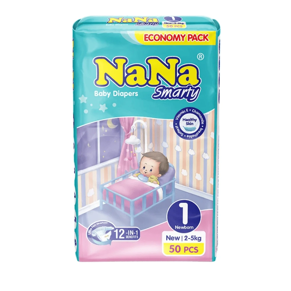 Nana Smarty No.1 Newborn 2-5kg 50pcs