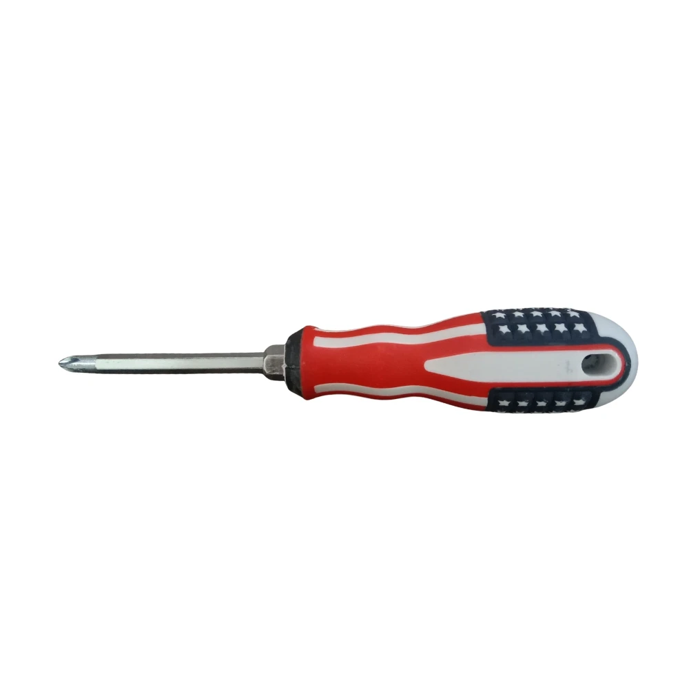 Professional Double Ended Screwdriver Dual 2 in 1 American Flaged 4" (سکریو ڈرایور)