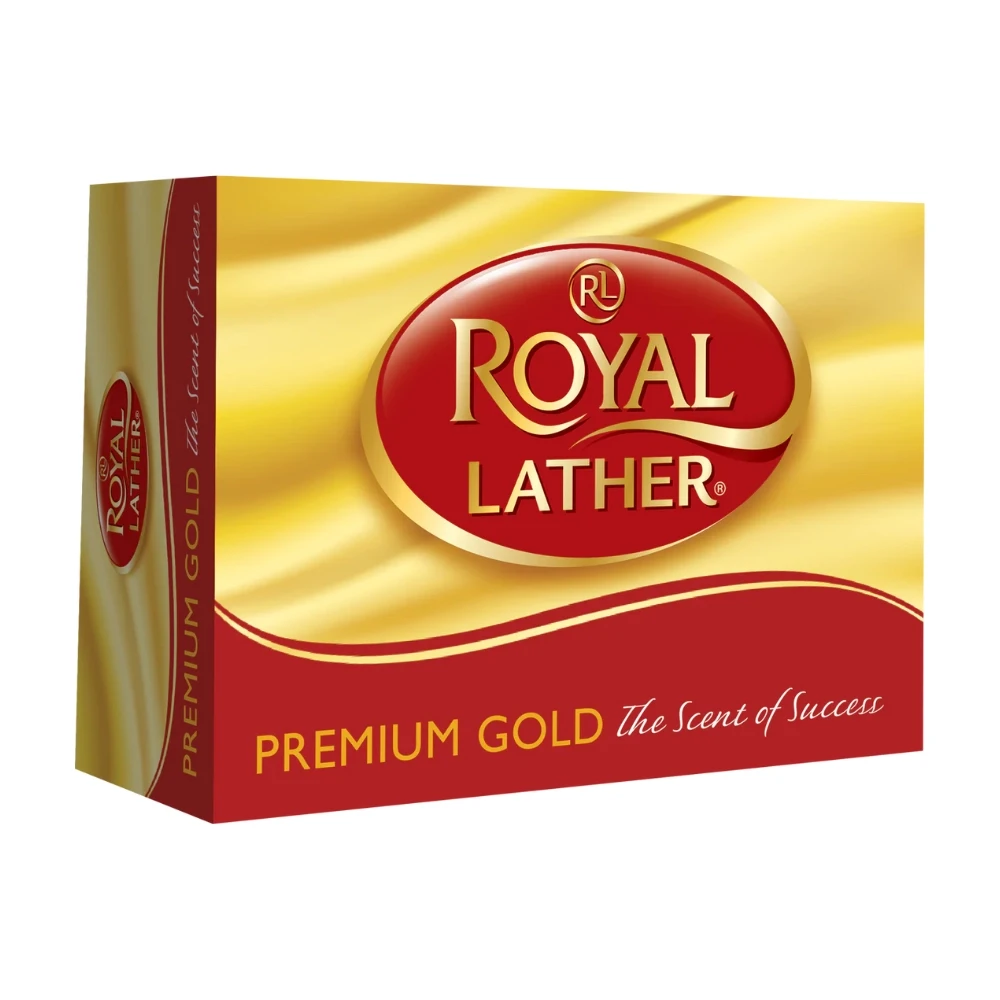 Royal Lather Premium Gold Soap 125gm