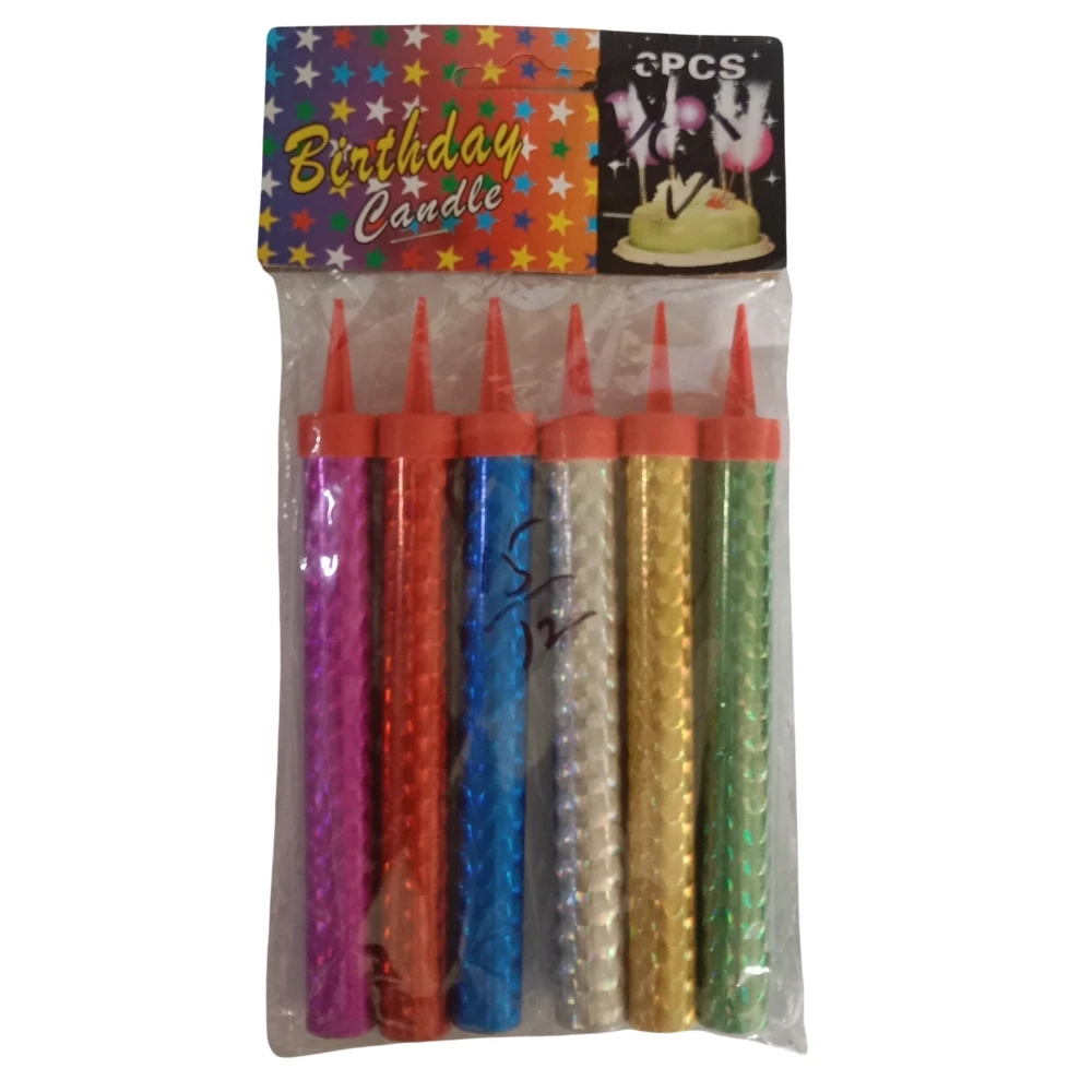 Anar Birthday Candle 6 Pcs Medium
