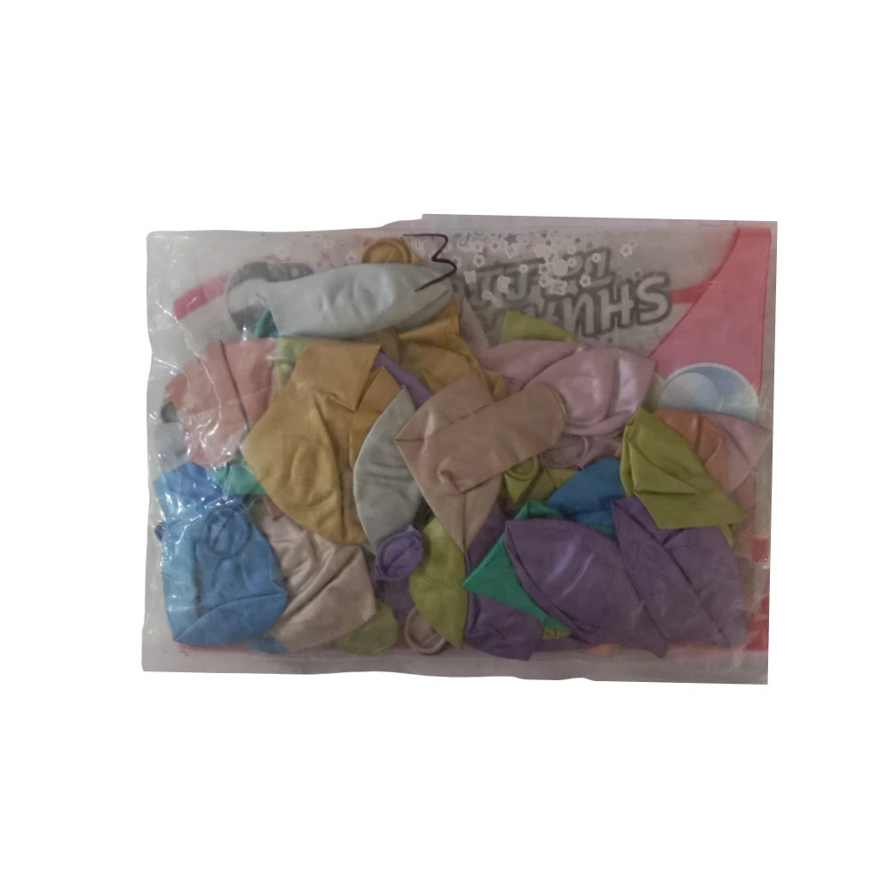 Metallic Multi Color Ballons 24Pcs