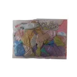Metallic Multi Color Ballons 24Pcs