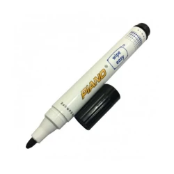 Piano Wipe Easy Deluxe Whiteboard Marker Black
