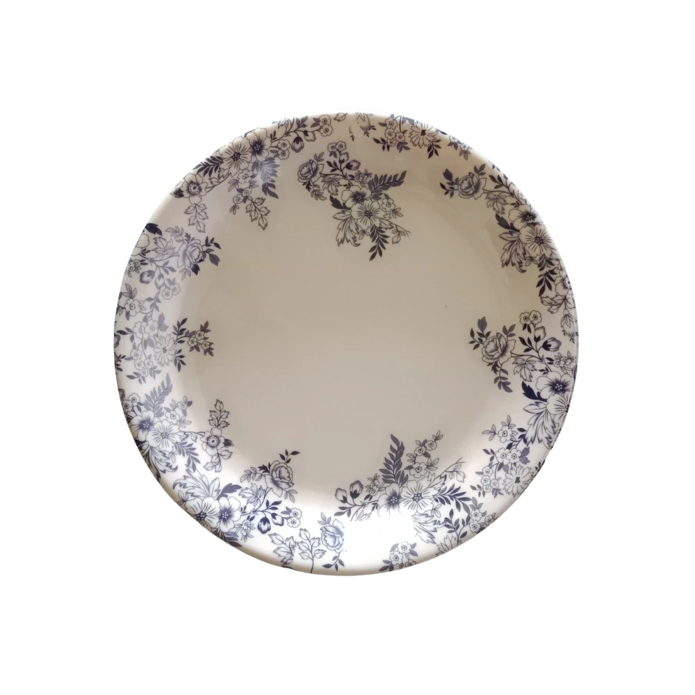 Melamine Midnight Floral Small Plate
