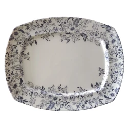 Melamine Midnight Floral Tray