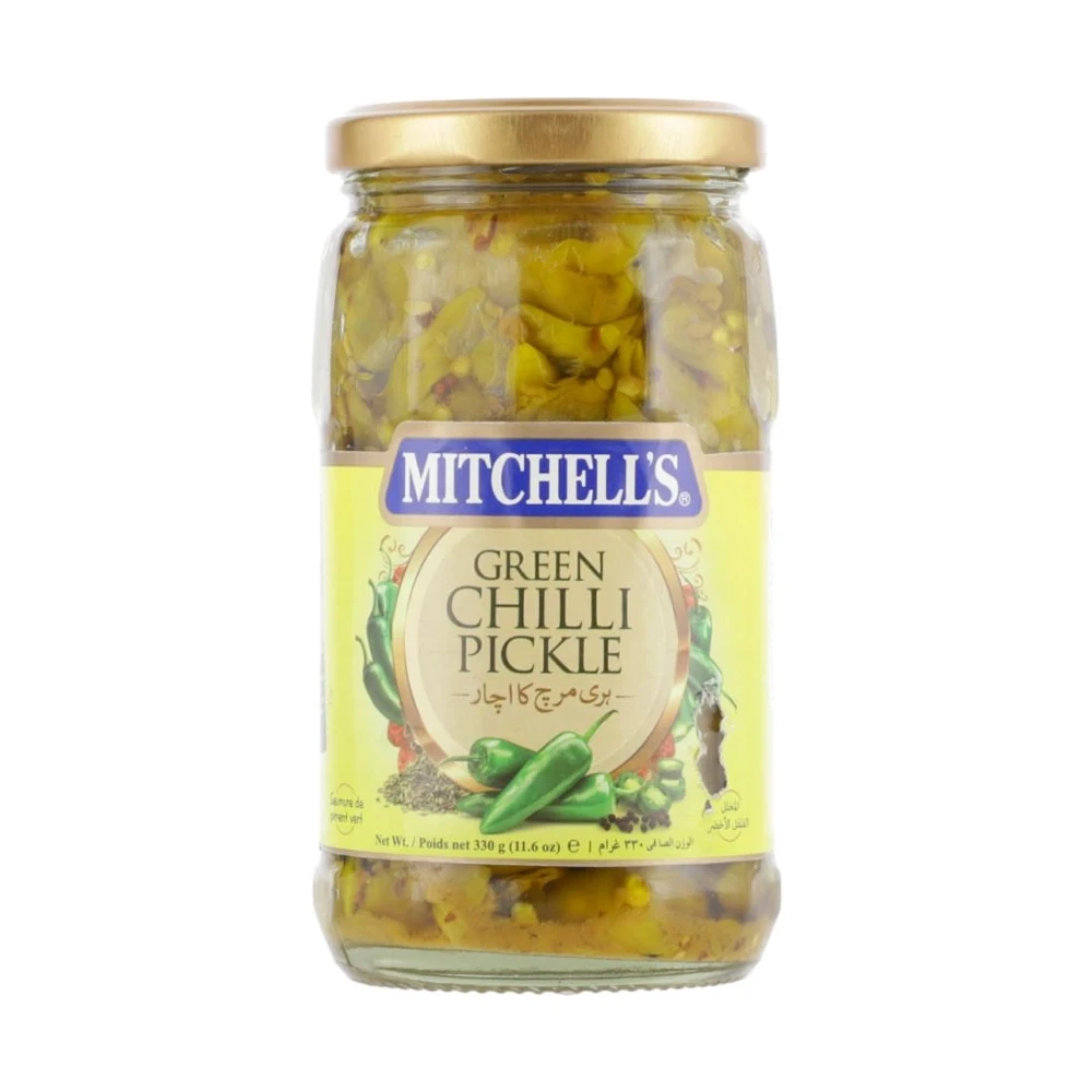 Mitchells Green Chilli Pickle 300gm