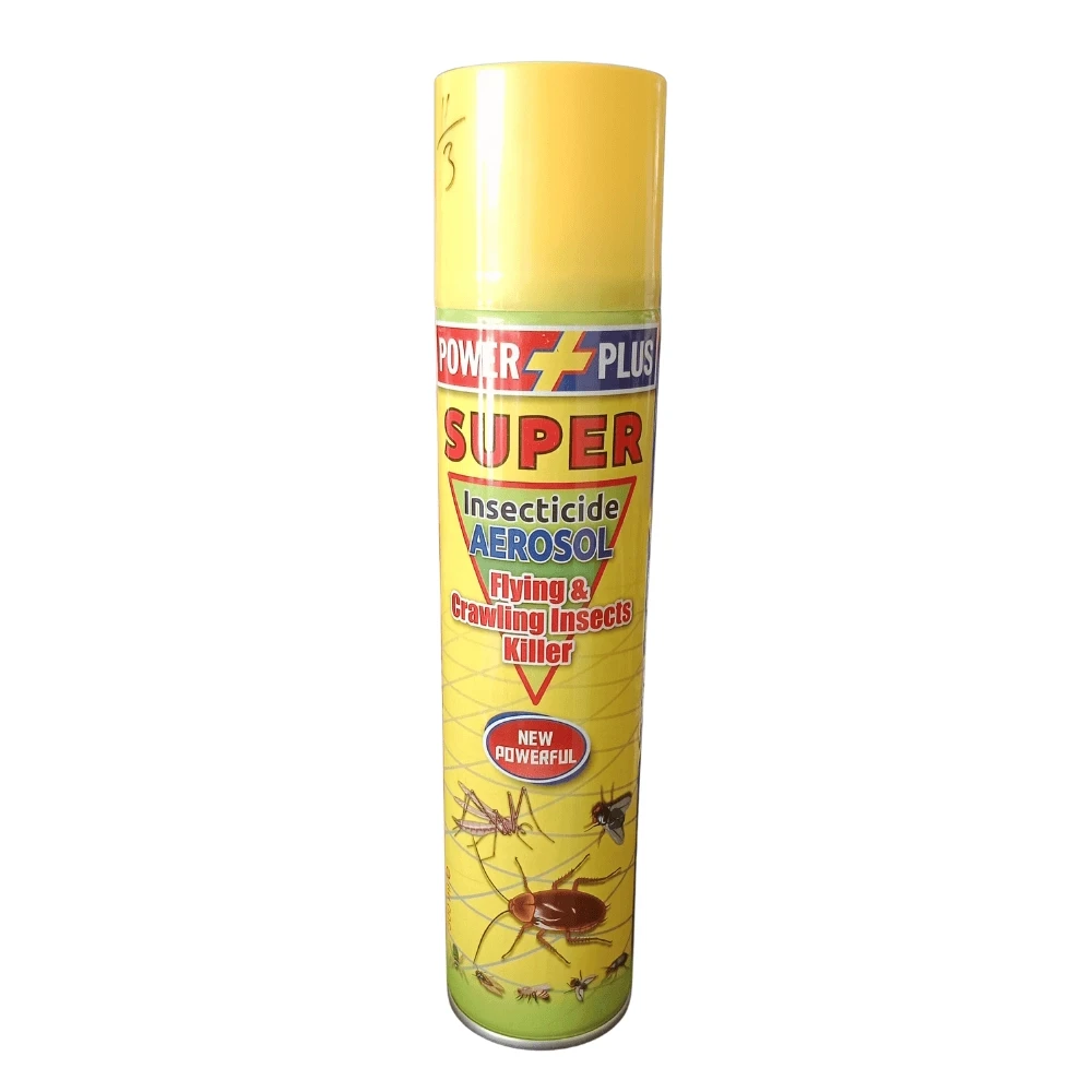 Power Plus Super Insecticide Aerosol Flying & Crawling Insects Killer 300ml