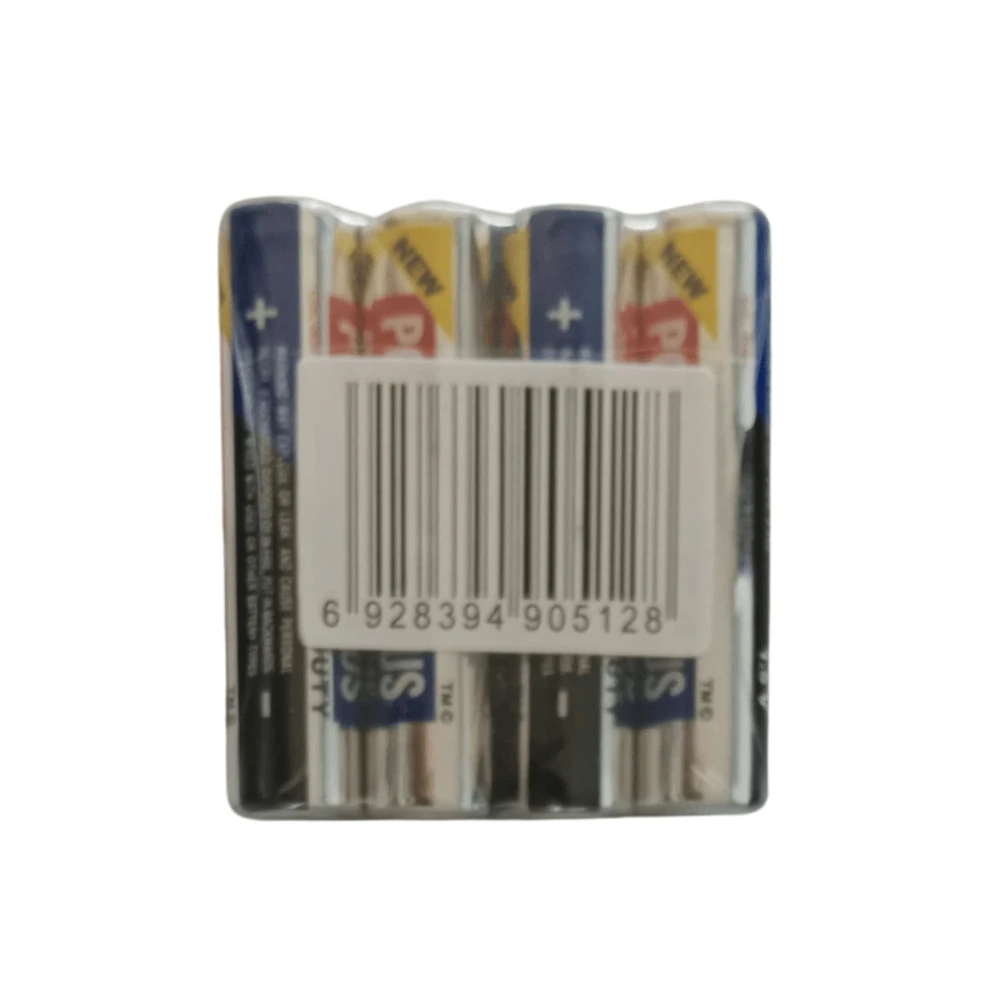 Power Plus Heavy Duty Cell AAA 1.5V 4 Pcs