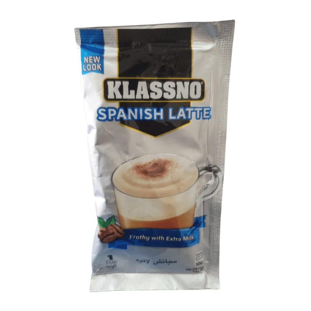 Klassno Spanish Latte Frothy With Extra Milk 20g