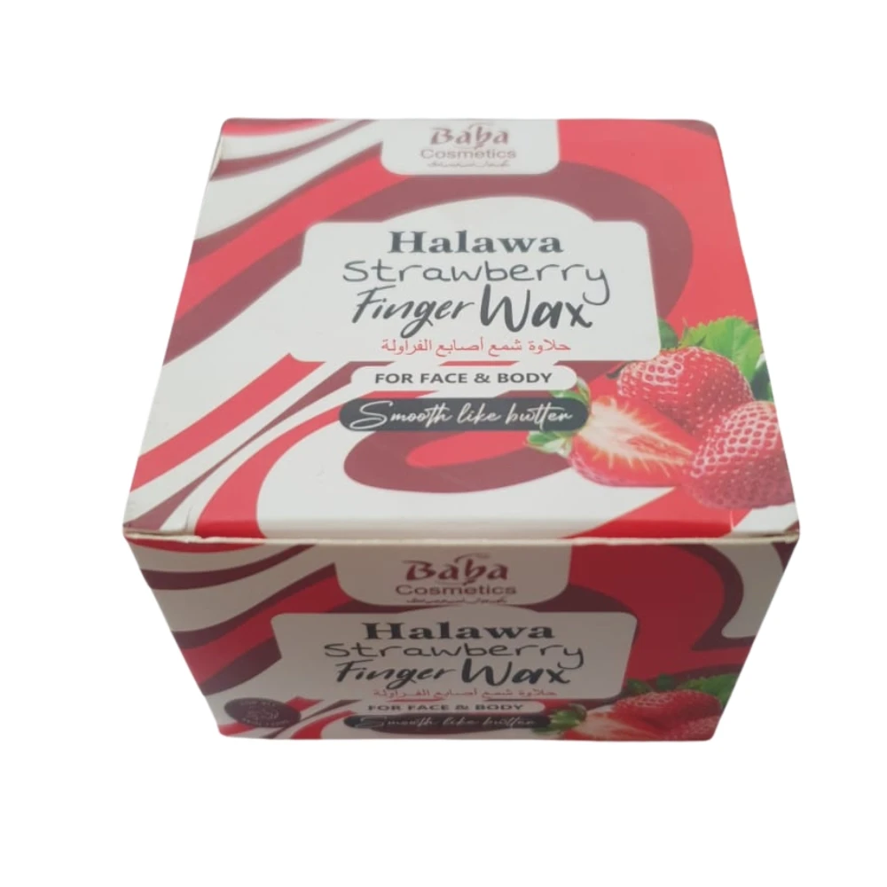 Baba Strawberry Finger Wax For Face & Body
