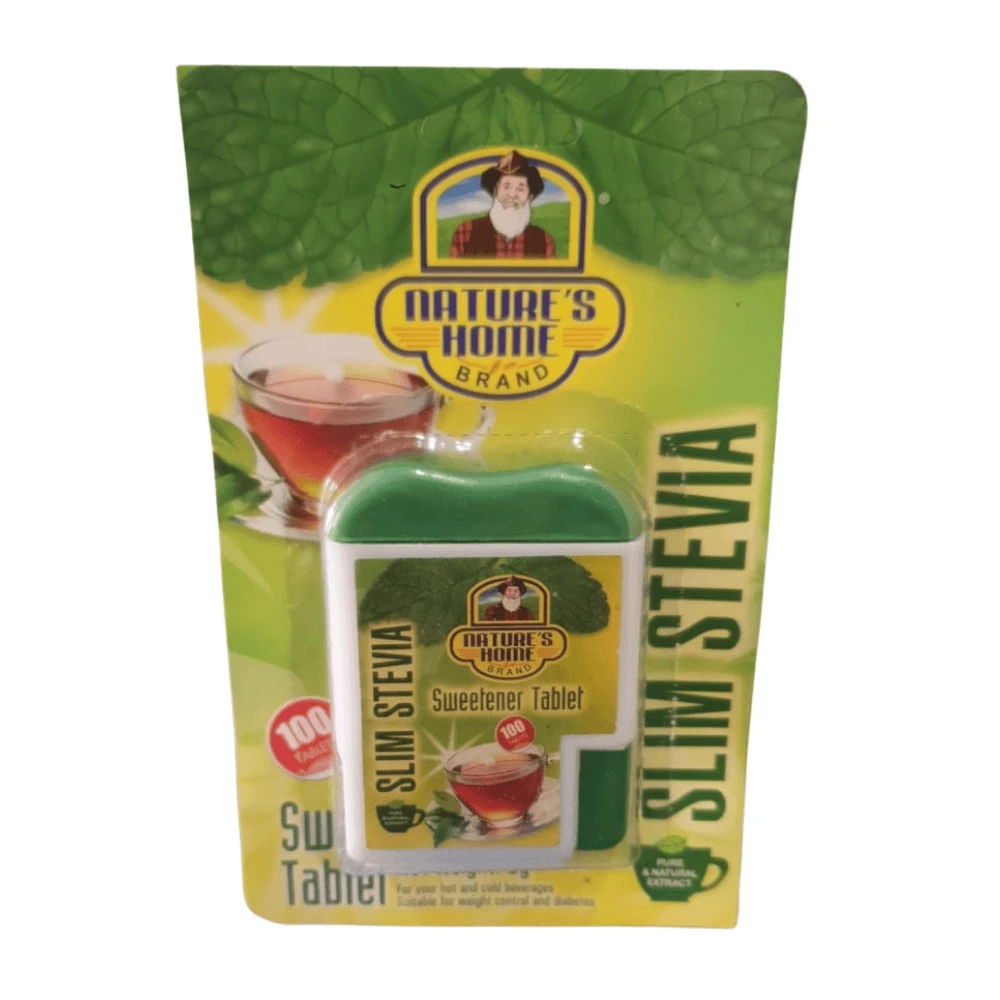 Natures Home Slim Stevia Sweetener 100 Tablet 5g