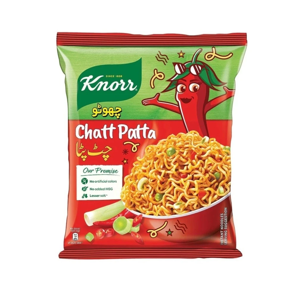 Knorr Instant Noodles Chatt Patta 31.5gm