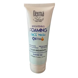 Derma Shine Foaming Face Wash Oil Free 200g